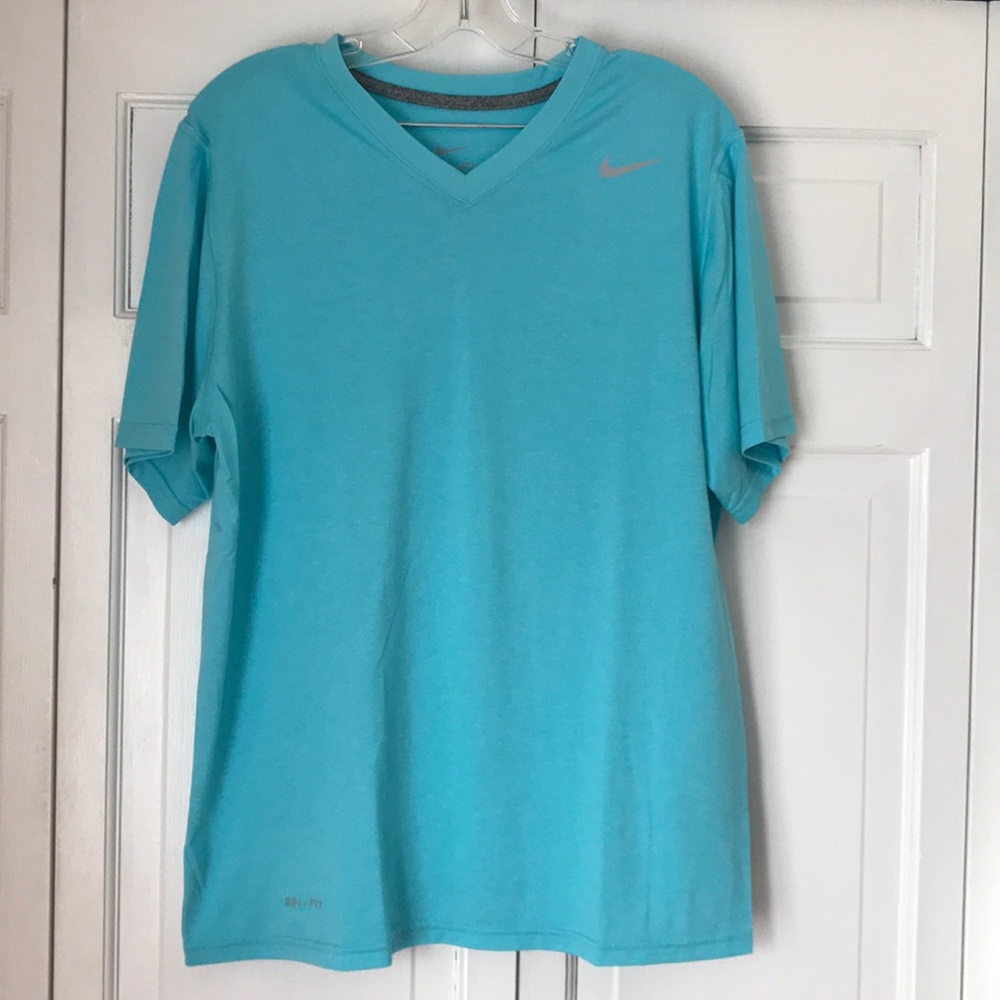Men’s NIKE VEE Neck Shirt Dri Fit